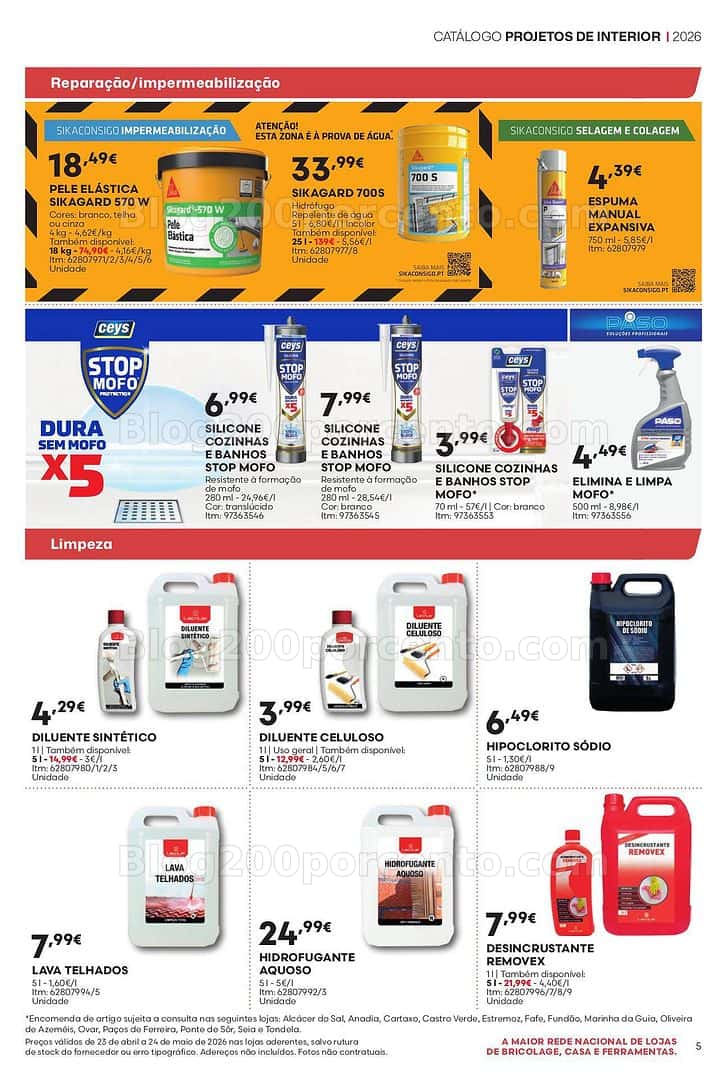 Antevisão Folheto BRICOMARCHÉ Promoções de 23 abril a 24 maio
