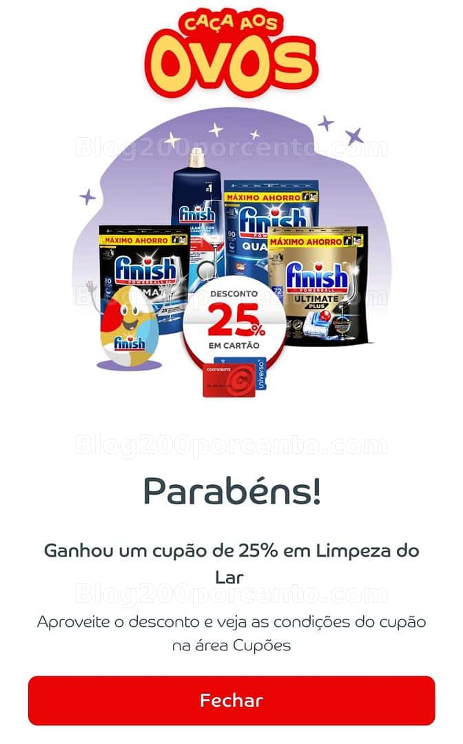ALERTA - Caça aos ovos CONTINENTE ganhe cupões todos os dias até 5 abril - 2 abril!