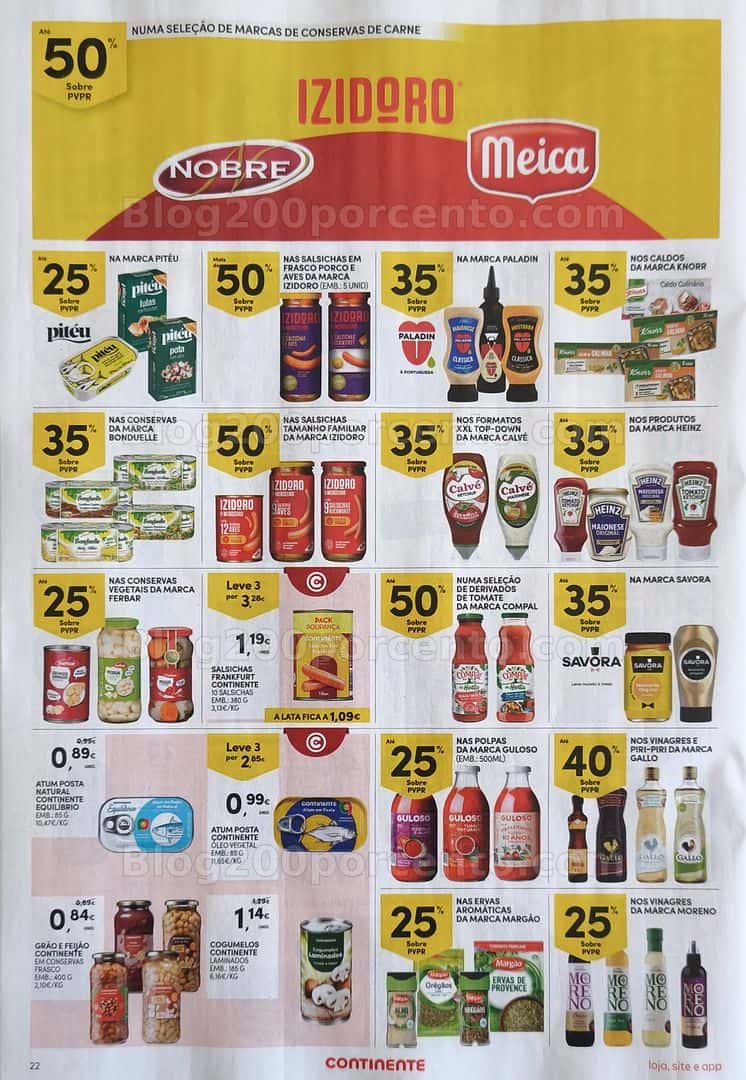 Antevisão Folheto CONTINENTE Promoções de 28 abril a 4 maio