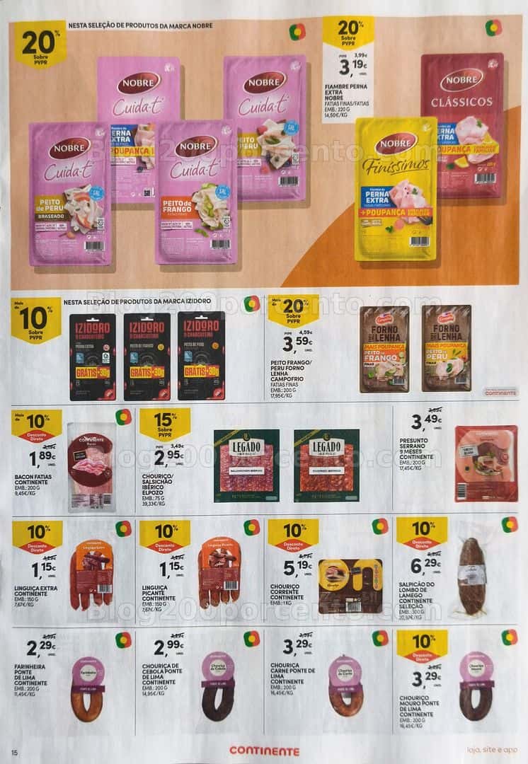 Antevisão Folheto CONTINENTE Promoções de 7 a 13 abril