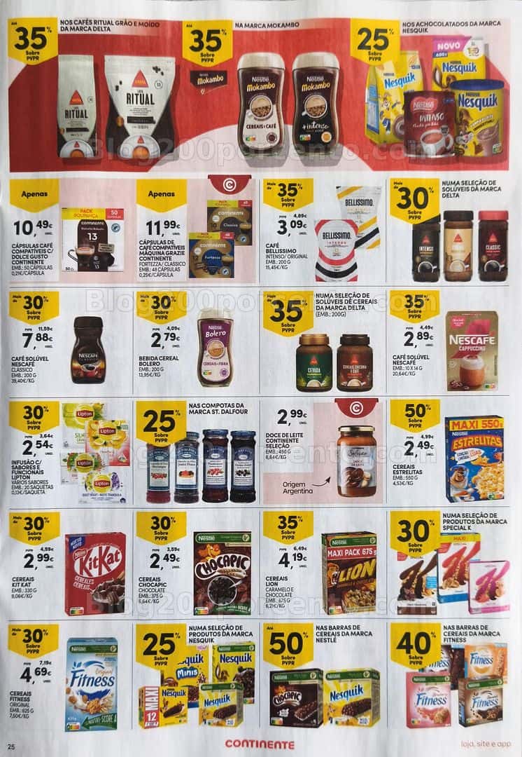 Antevisão Folheto CONTINENTE Promoções de 7 a 13 abril