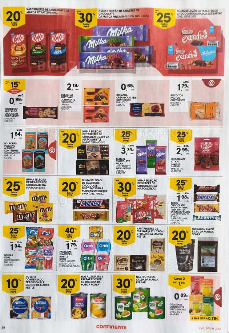 Antevisão Folheto CONTINENTE Promoções de 7 a 13 abril