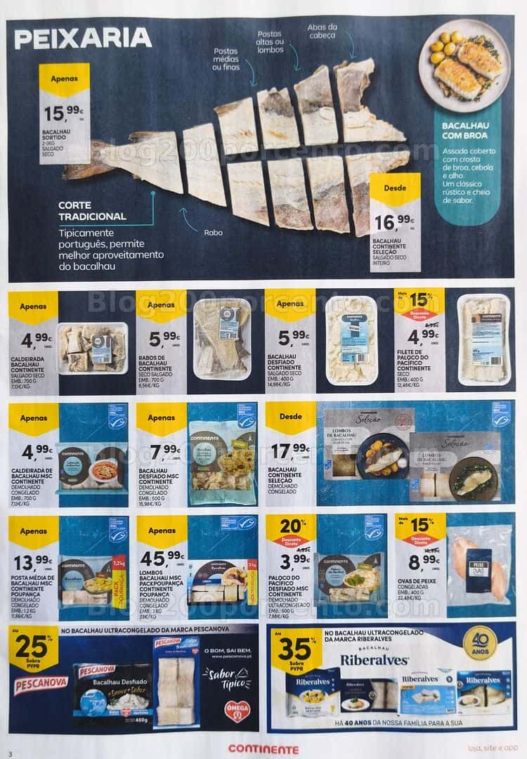 Antevisão Folheto CONTINENTE Promoções de 7 a 13 abril