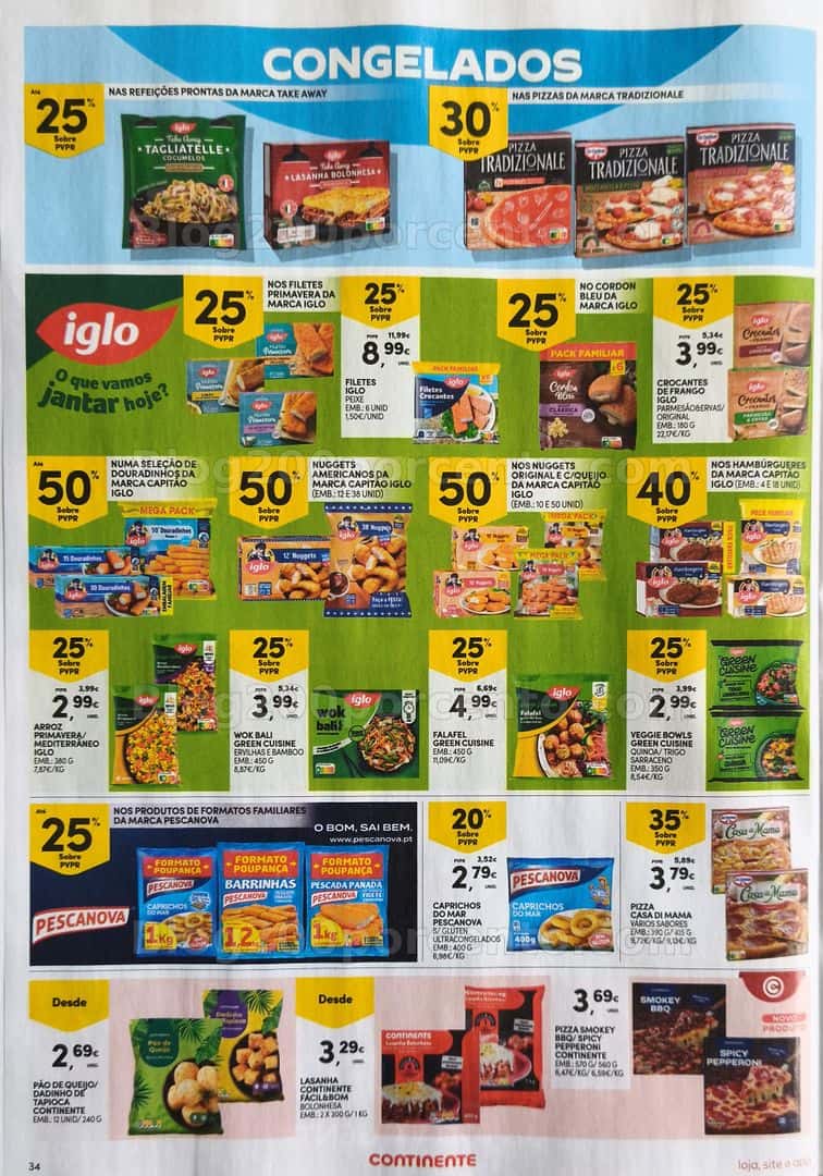 Antevisão Folheto CONTINENTE Promoções de 7 a 13 abril