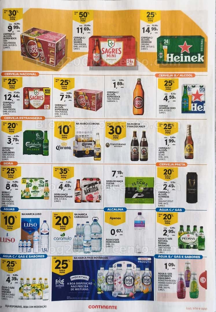 Antevisão Folheto CONTINENTE Promoções de 7 a 13 abril