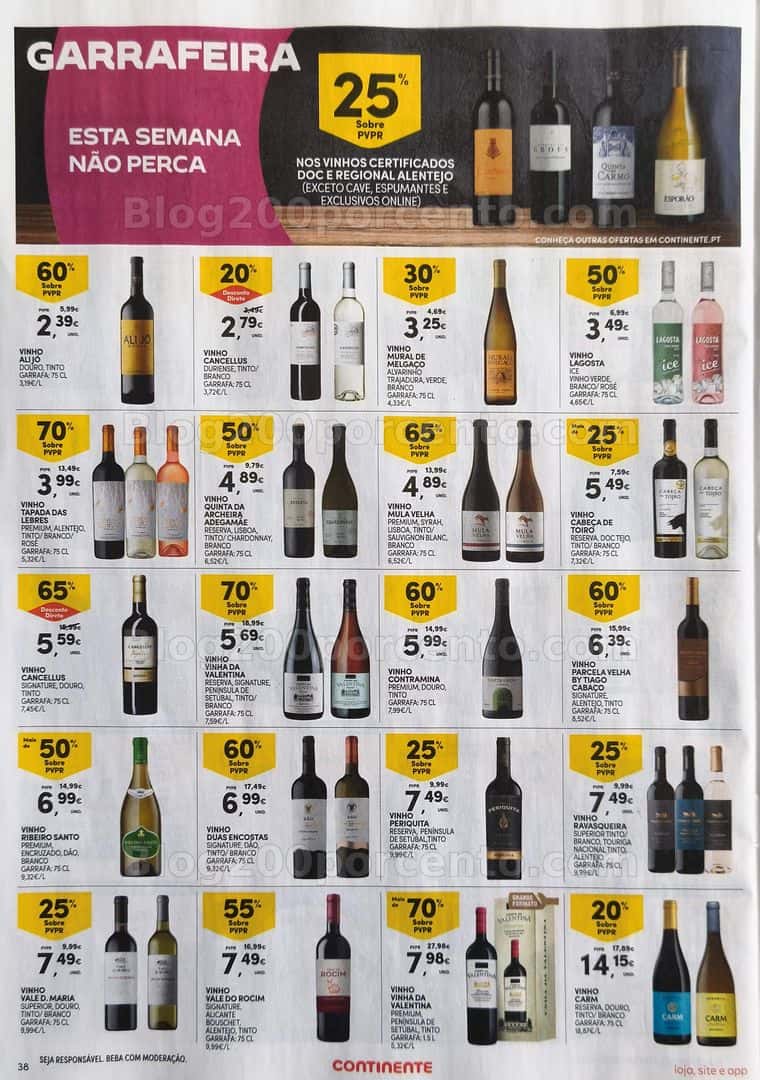 Antevisão Folheto CONTINENTE Promoções de 7 a 13 abril