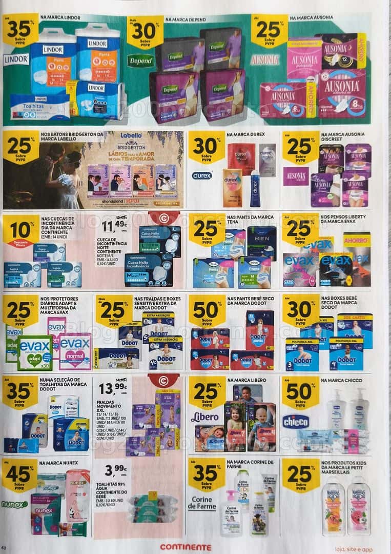 Antevisão Folheto CONTINENTE Promoções de 7 a 13 abril
