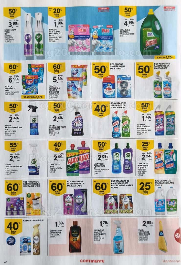 Antevisão Folheto CONTINENTE Promoções de 7 a 13 abril