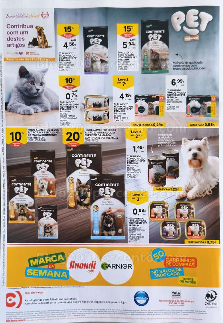 Antevisão Folheto CONTINENTE Promoções de 7 a 13 abril