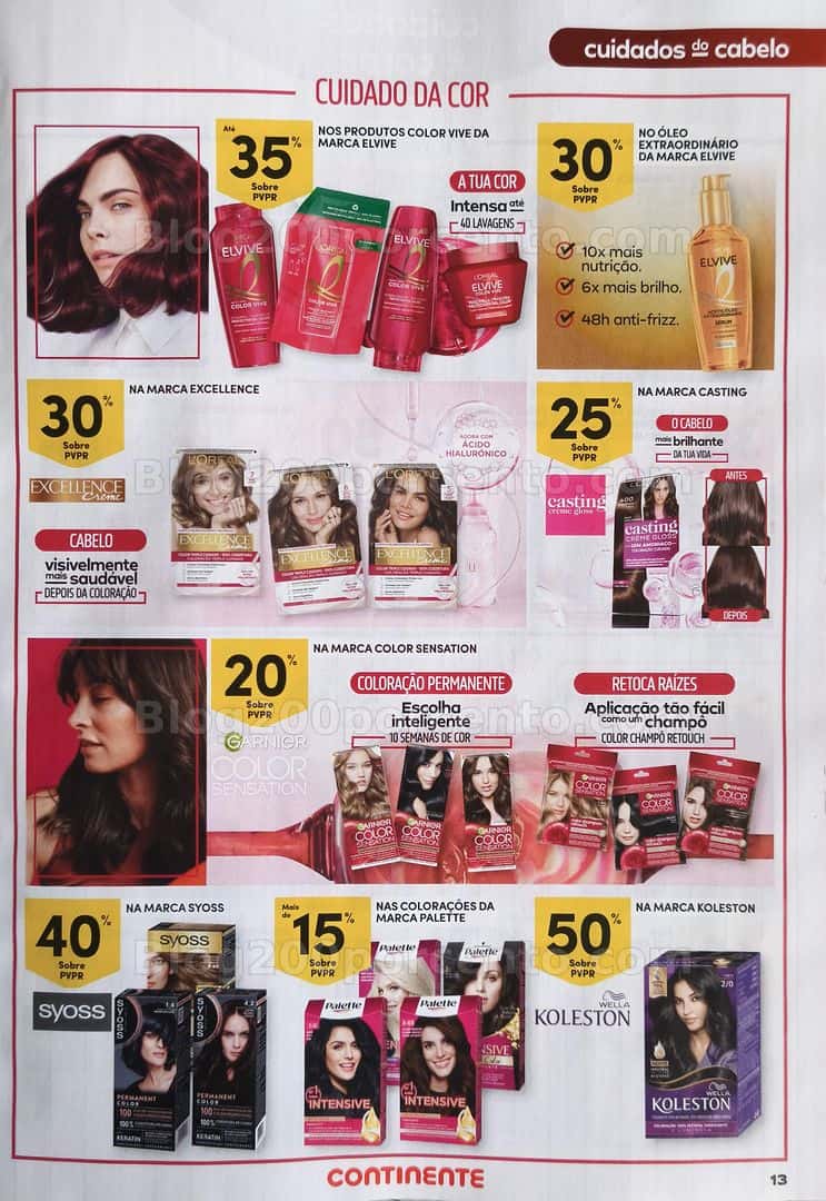 Antevisão Folheto CONTINENTE Beleza Promoções de 21 abril a 10 maio