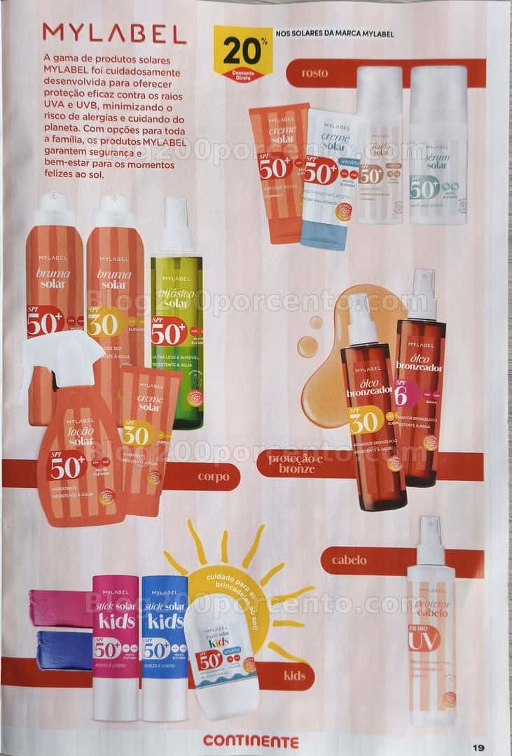 Antevisão Folheto CONTINENTE Beleza Promoções de 21 abril a 10 maio