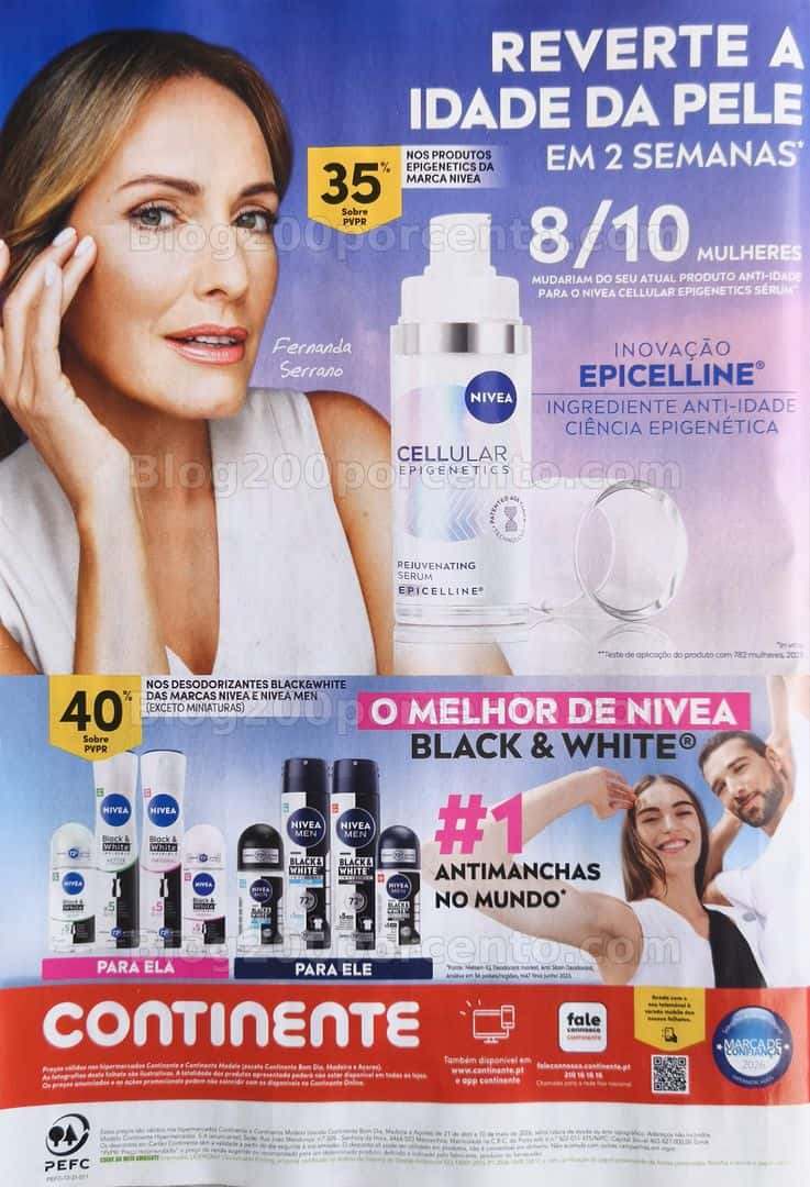 Antevisão Folheto CONTINENTE Beleza Promoções de 21 abril a 10 maio