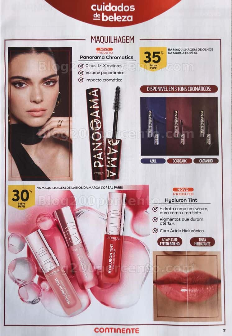 Antevisão Folheto CONTINENTE Beleza Promoções de 21 abril a 10 maio