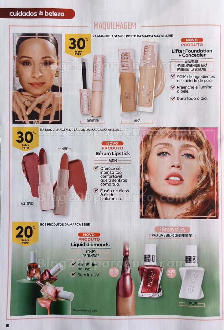 Antevisão Folheto CONTINENTE Beleza Promoções de 21 abril a 10 maio