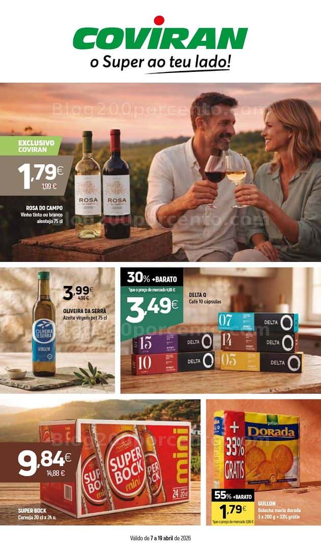 Antevisão Folheto COVIRAN Promoções de 7 a 19 abril