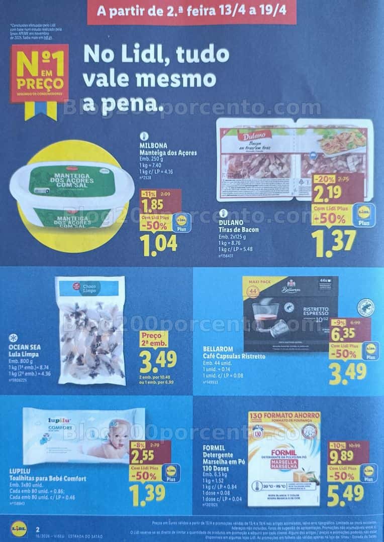 Antevisão Folheto LIDL Extra Promoções até 19 abril