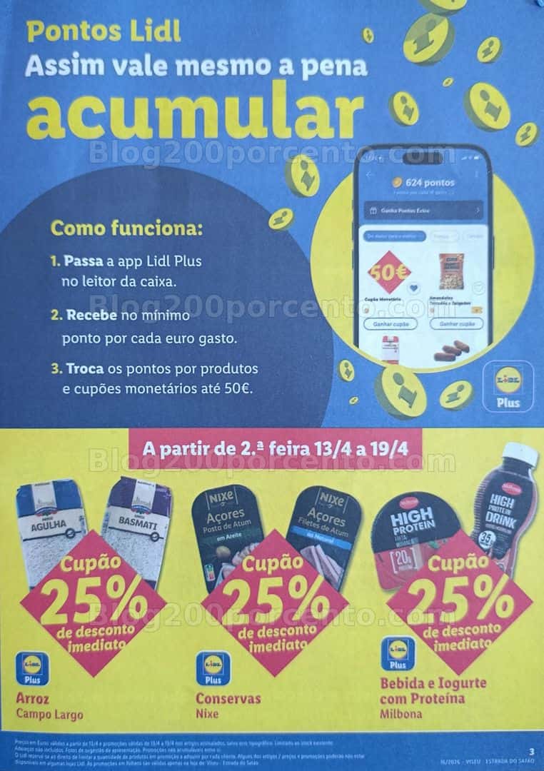 Antevisão Folheto LIDL Extra Promoções até 19 abril