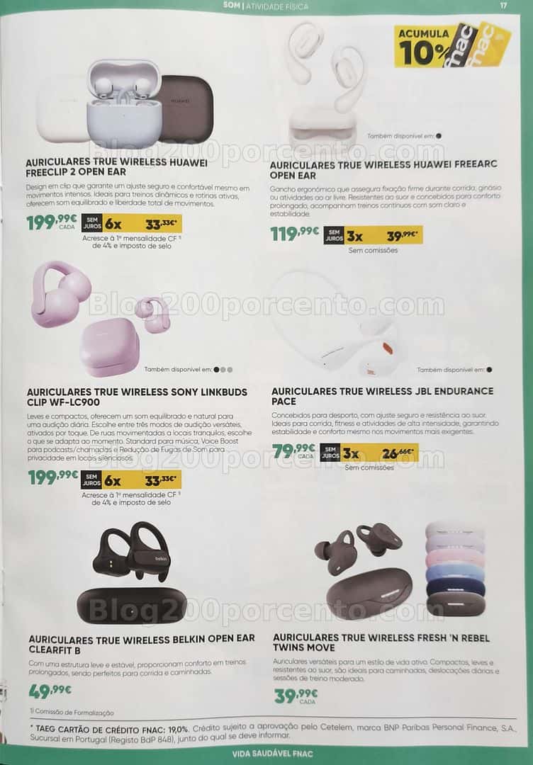 Antevisão Folheto FNAC Vida Saudável Promoções até 21 abril