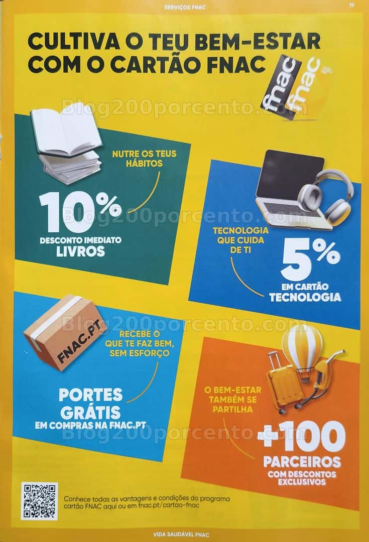 Antevisão Folheto FNAC Vida Saudável Promoções até 21 abril