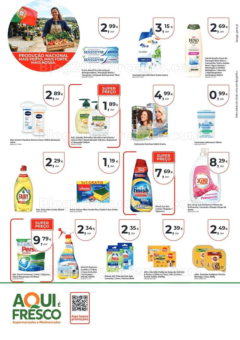 Antevisão Folheto AQUI É FRESCO Promoções de 8 a 19 abril