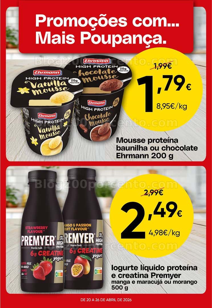 Antevisão Folheto FROIZ Promoções de 20 a 26 abril