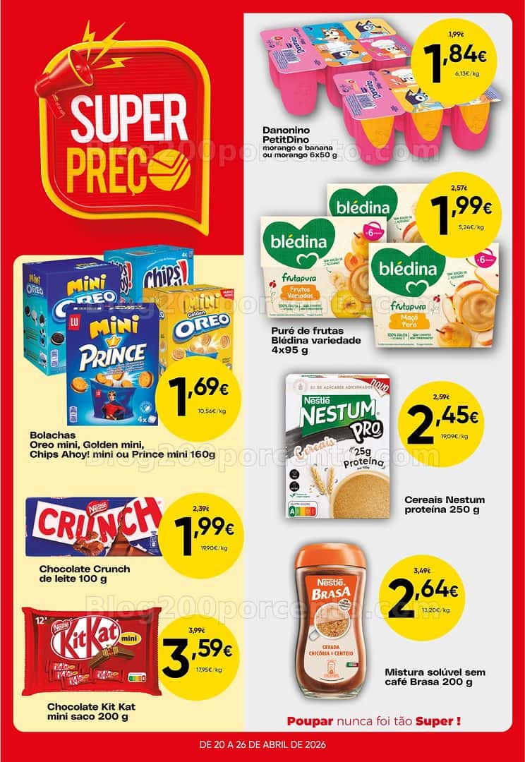 Antevisão Folheto FROIZ Promoções de 20 a 26 abril