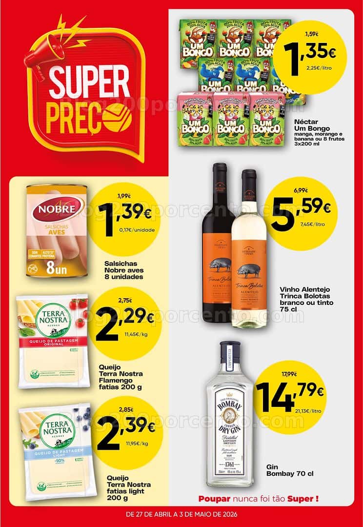 Antevisão Folheto FROIZ Promoções de 27 abril a 3 maio