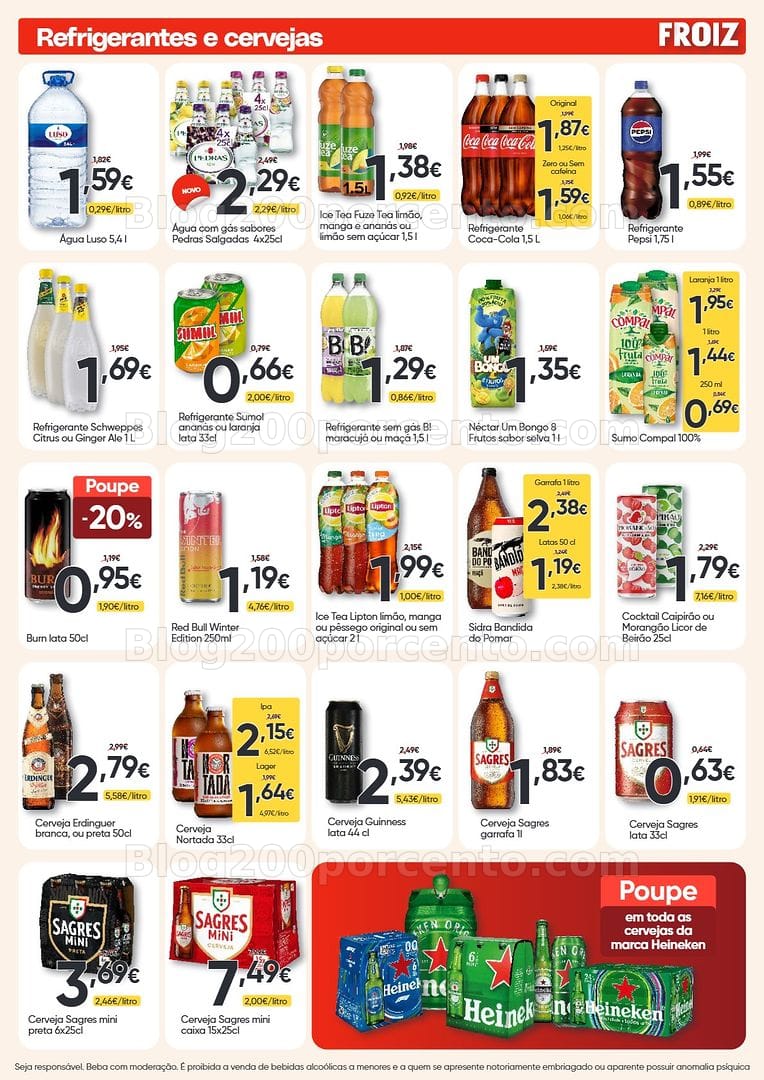 Antevisão Folheto FROIZ Promoções de 29 abril a 13 maio