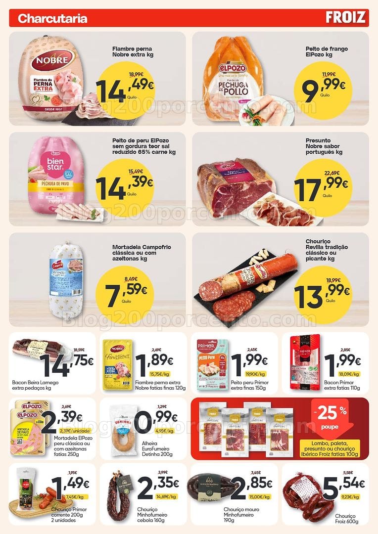 Antevisão Folheto FROIZ Promoções de 29 abril a 13 maio