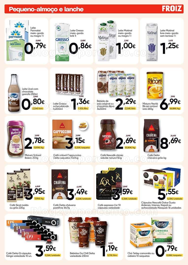 Antevisão Folheto FROIZ Promoções de 9 a 28 abril