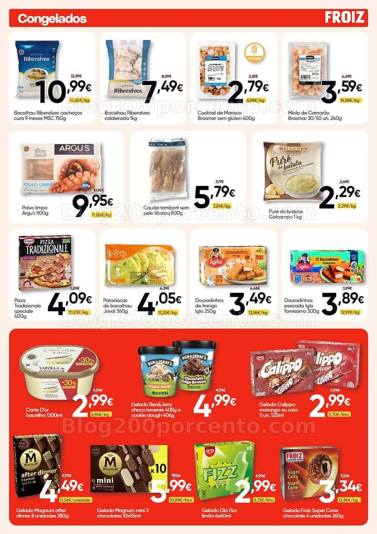 Antevisão Folheto FROIZ Promoções de 9 a 28 abril