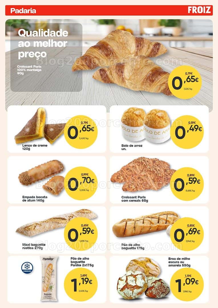Antevisão Folheto FROIZ Promoções de 9 a 28 abril