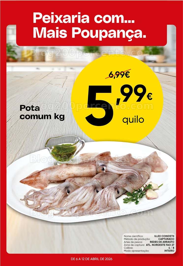 Antevisão Folheto FROIZ Promoções de 6 a 12 abril