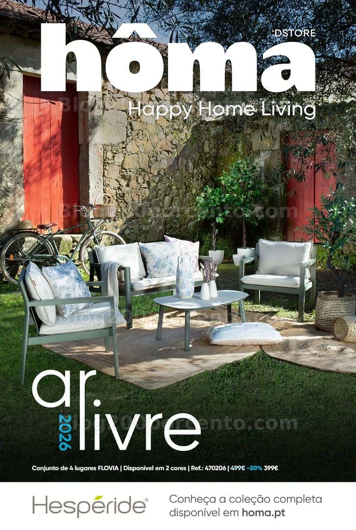Antevisão Folheto HÔMA Ar Livre Promoções de 10 abril a 15 julho