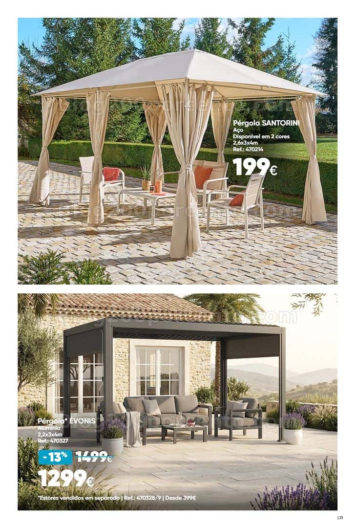 Antevisão Folheto HÔMA Ar Livre Promoções de 10 abril a 15 julho