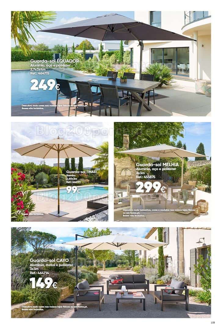 Antevisão Folheto HÔMA Ar Livre Promoções de 10 abril a 15 julho