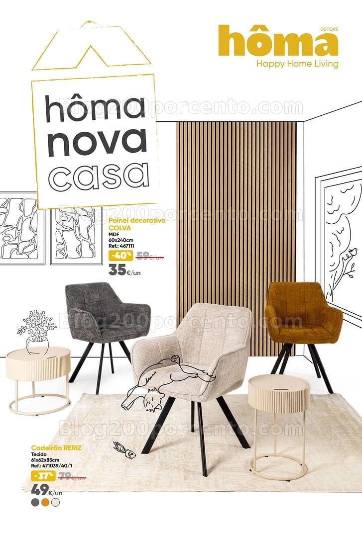 Antevisão Folheto HÔMA Nova Casa Promoções de 1 a 18 de maio