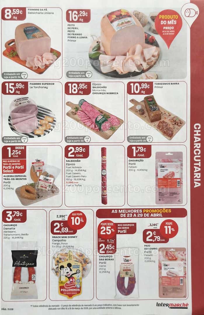 Antevisão Folheto INTERMARCHÉ Promoções de 23 a 29 abril
