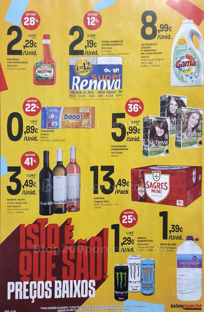 Antevisão Folheto INTERMARCHÉ Promoções de 23 a 29 abril