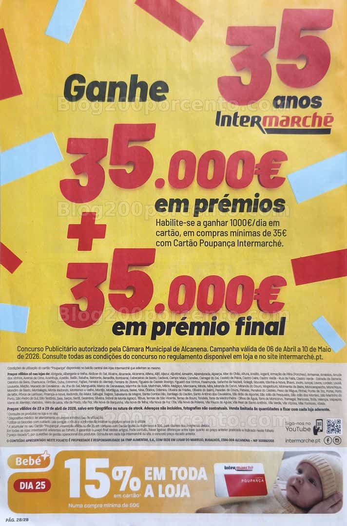 Antevisão Folheto INTERMARCHÉ Promoções de 23 a 29 abril