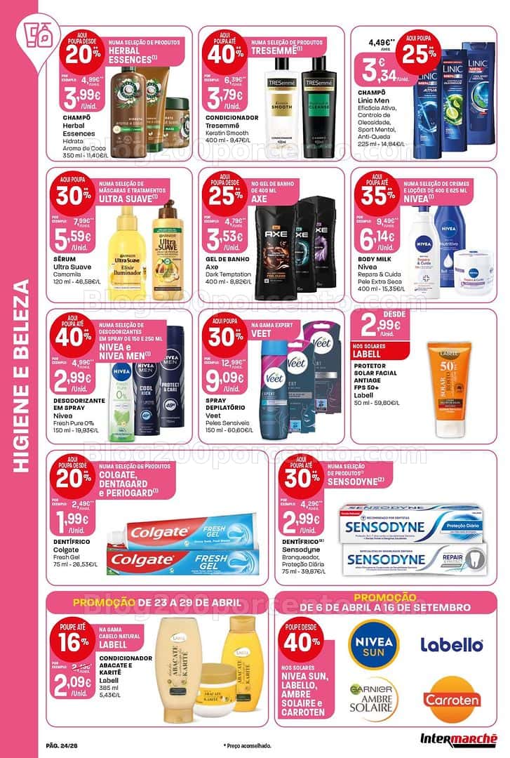 Antevisão Folheto INTERMARCHÉ Contact Promoções de 23 a 29 abril - Edição Digital