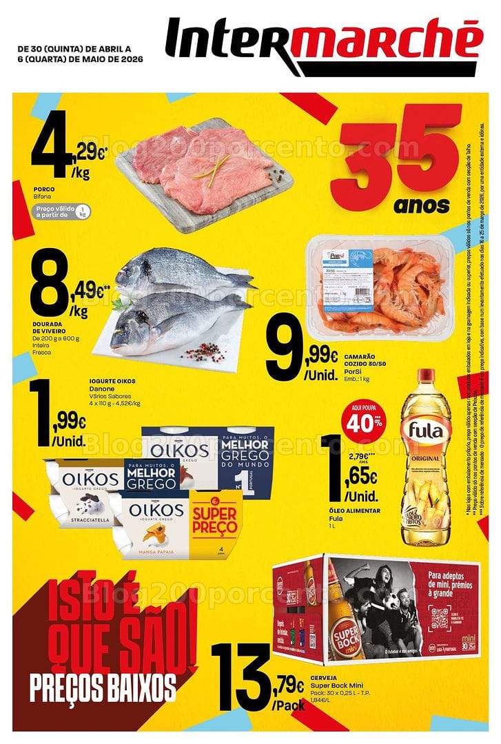 Antevisão Folheto INTERMARCHÉ Contact Promoções de 30 abril a 6 maio