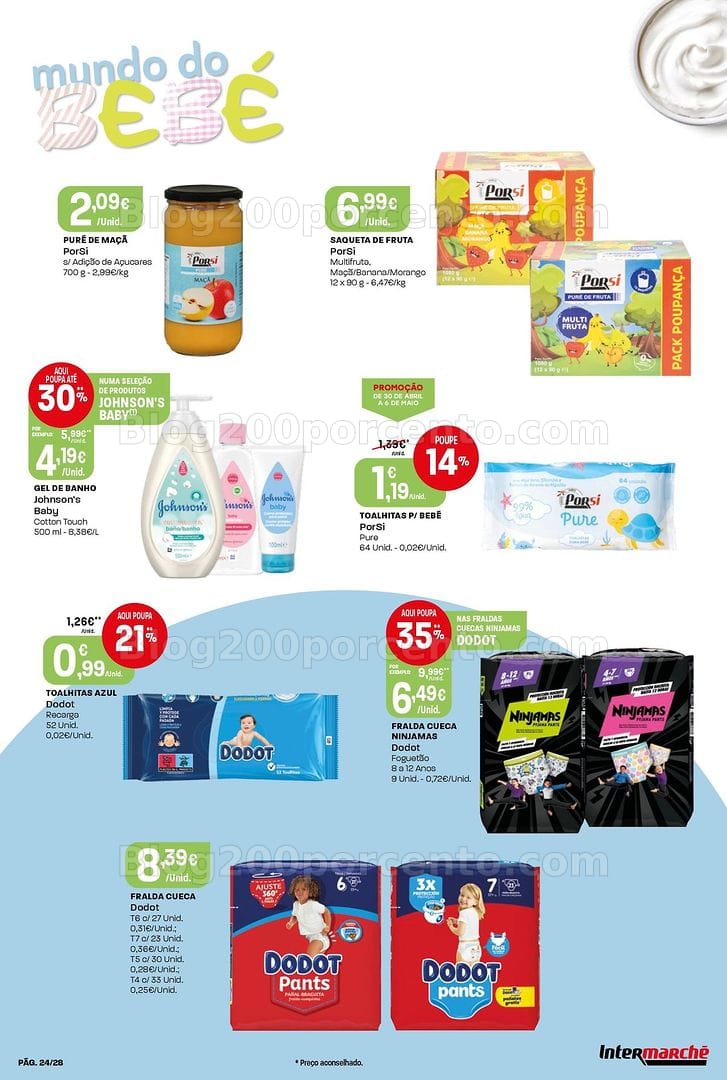 Antevisão Folheto INTERMARCHÉ Contact Promoções de 30 abril a 6 maio