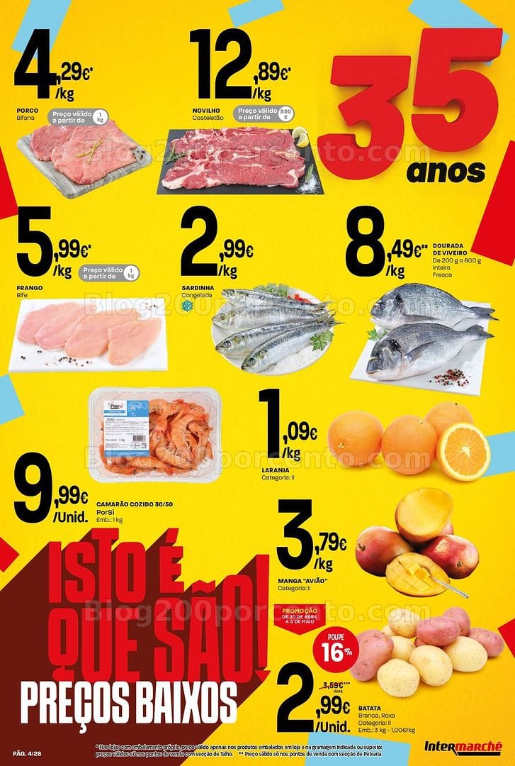Antevisão Folheto INTERMARCHÉ Contact Promoções de 30 abril a 6 maio