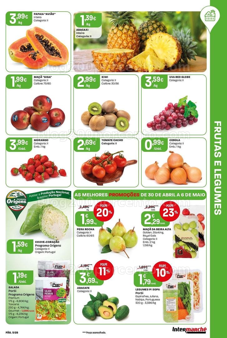 Antevisão Folheto INTERMARCHÉ Contact Promoções de 30 abril a 6 maio