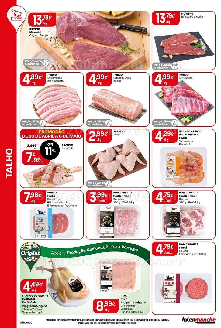 Antevisão Folheto INTERMARCHÉ Contact Promoções de 30 abril a 6 maio