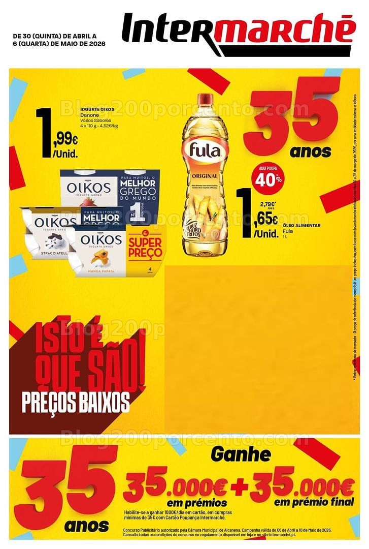 Antevisão Folheto INTERMARCHÉ Mini Promoções de 30 abril a 6 maio