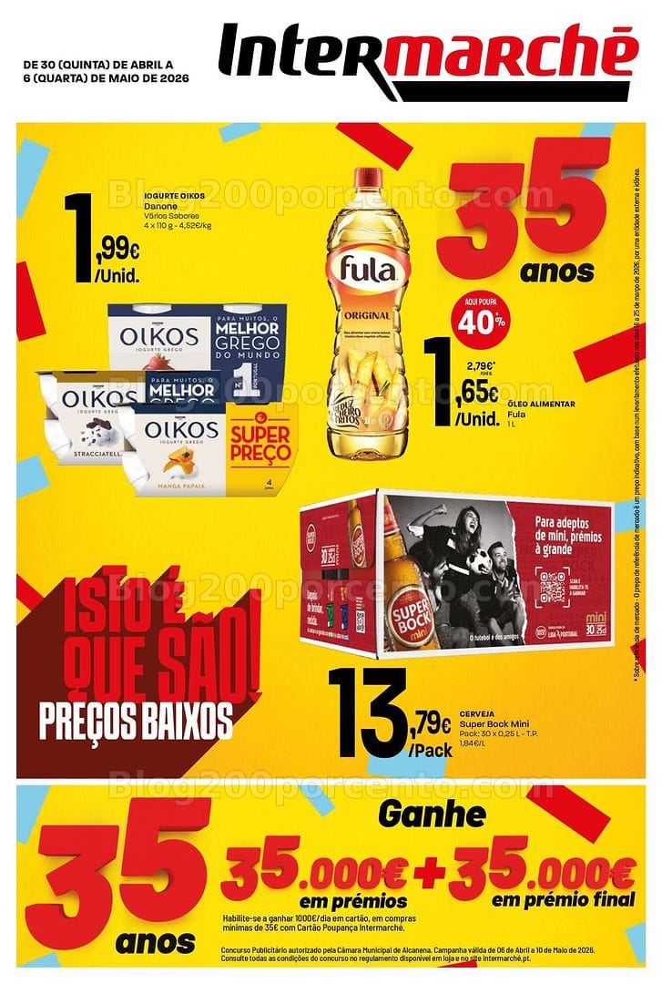 Antevisão Folheto INTERMARCHÉ Mini Promoções de 30 abril a 6 maio