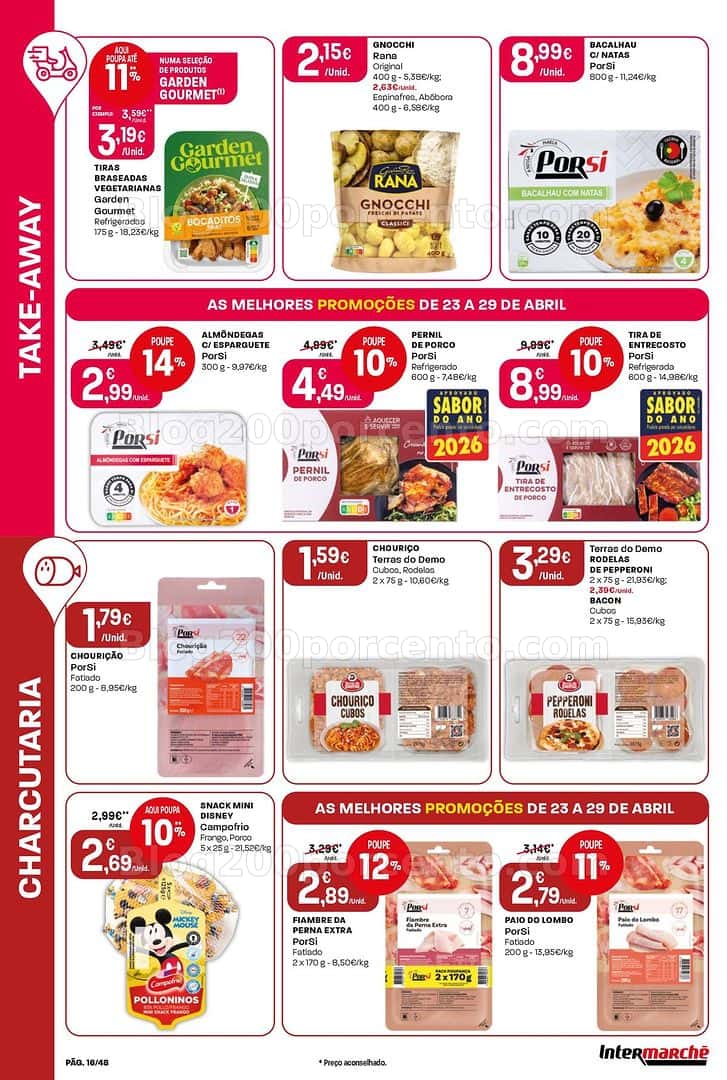 Antevisão Folheto INTERMARCHÉ Super Promoções de 23 a 29 abril