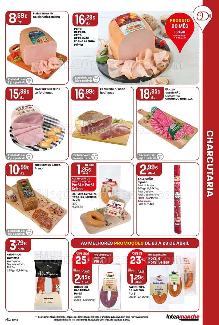 Antevisão Folheto INTERMARCHÉ Super Promoções de 23 a 29 abril